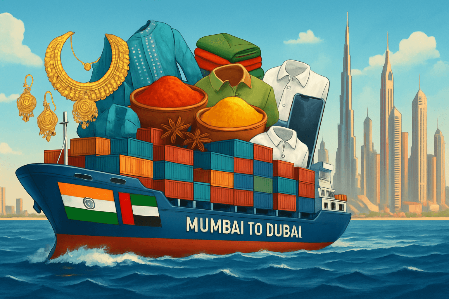 Selling from India to UAE